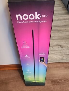 Nook Pro 5 Ft Ambient LED Corner Light Bar NIB